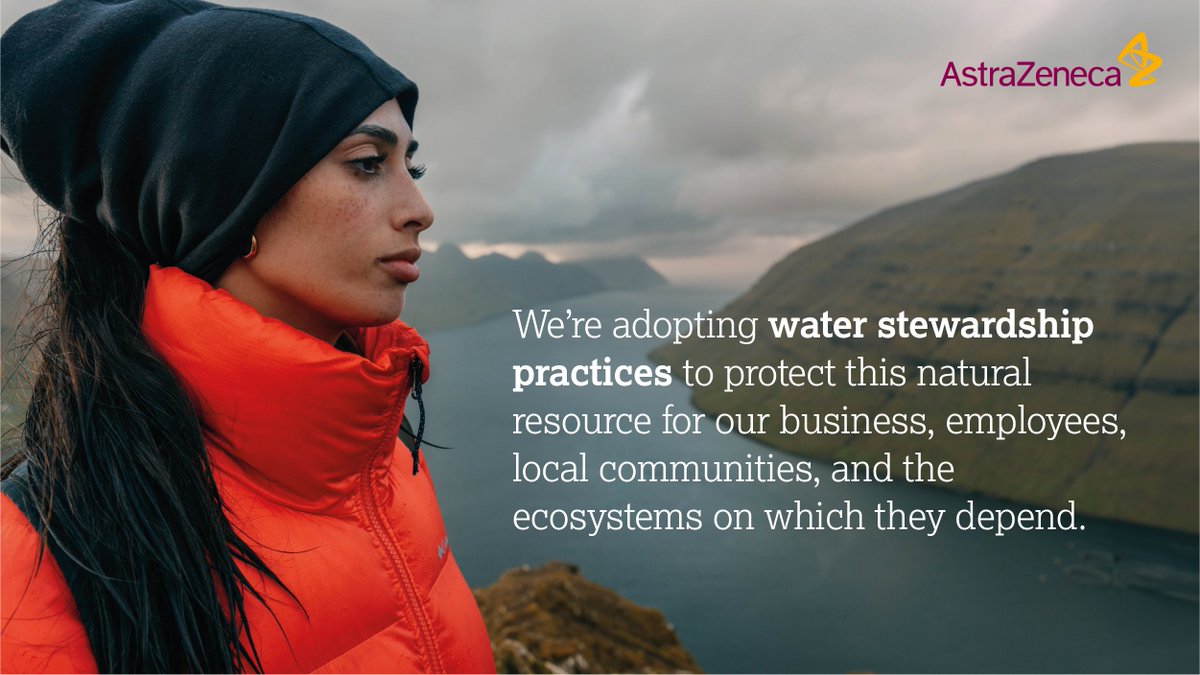 We’re investing in nature and #WaterStewardship to drive positive impact. To scale action, we partnered with @BioPhorum on a new publication to support the shift to water stewardship for the biopharma industry: learn.az/6013kCzmT #WorldWaterDay