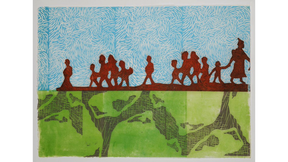 AUMuseum_Katzen's tweet photo. Drop by the #aumuseum for a Gallery talk on The Human Flood exhibition with curator Laura Roulet and artists Elyn Weiss & Sondra N. Arkin on March 23rd at 2-3pm.
The event is open to everyone! https://t.co/ZBHDP6fyUp