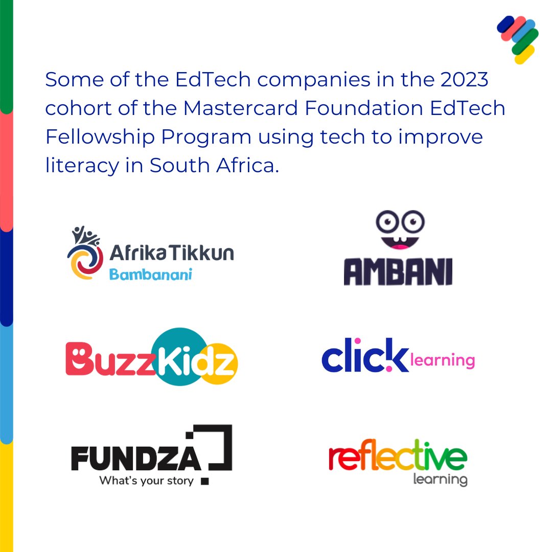 injiniedtech's tweet photo. It's #SouthAfricanLibraryWeek! Libraries are vital for improving educational outcomes by fostering a love for reading and enhancing literacy skills. Explore how the @MastercardFdn #EdTech Fellowship Program supports tech-driven initiatives to improve literacy in the comments ๐ https://t.co/1A0JZJj4j9