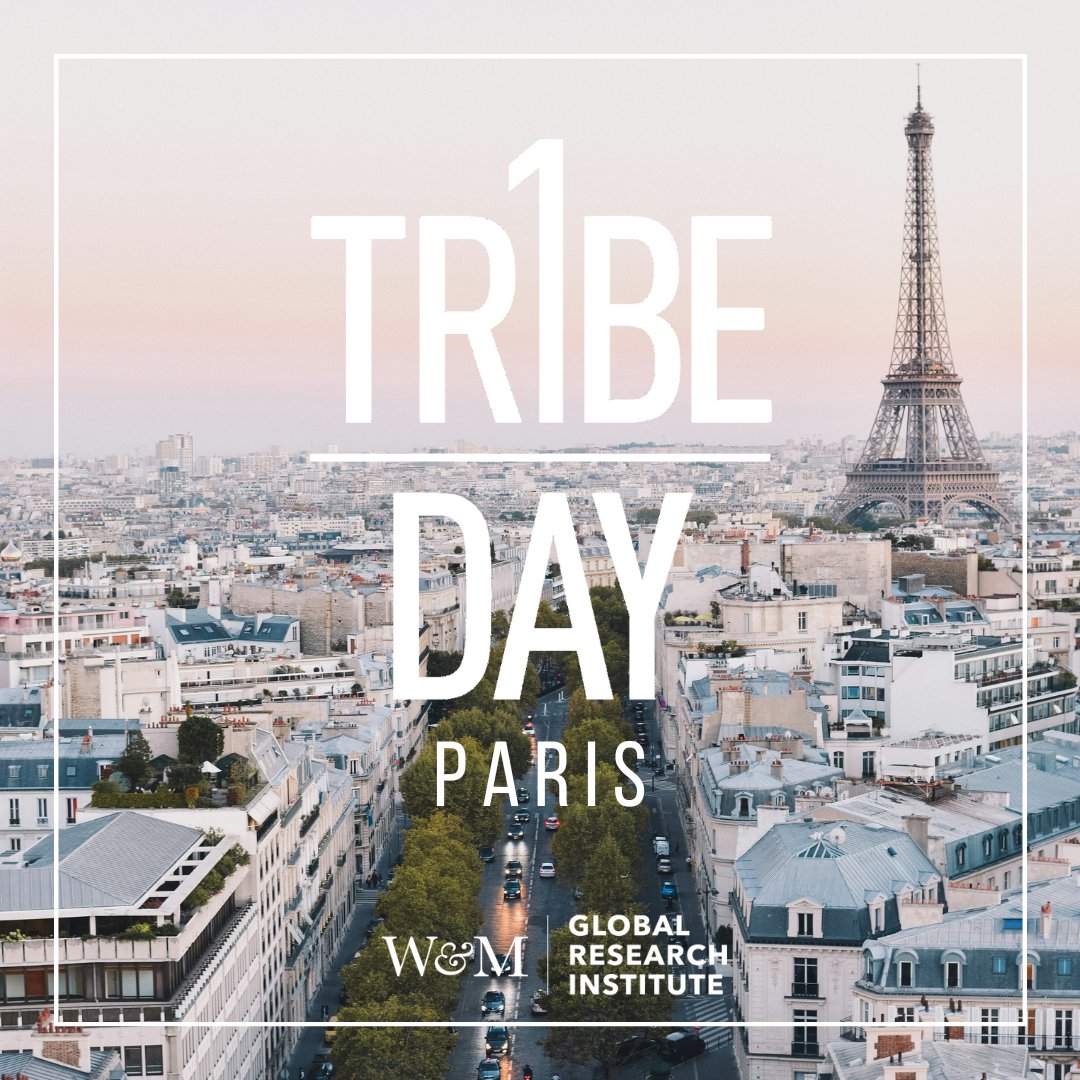 The countdown is on for #OneTribeOneDay! We're hosting in-person events in Tokyo, London, and Paris on March 26th! 🌍🌏🌎 RSVP: linktr.ee/wmglobalresear… @williamandmary @WMAlumni #williamandmary