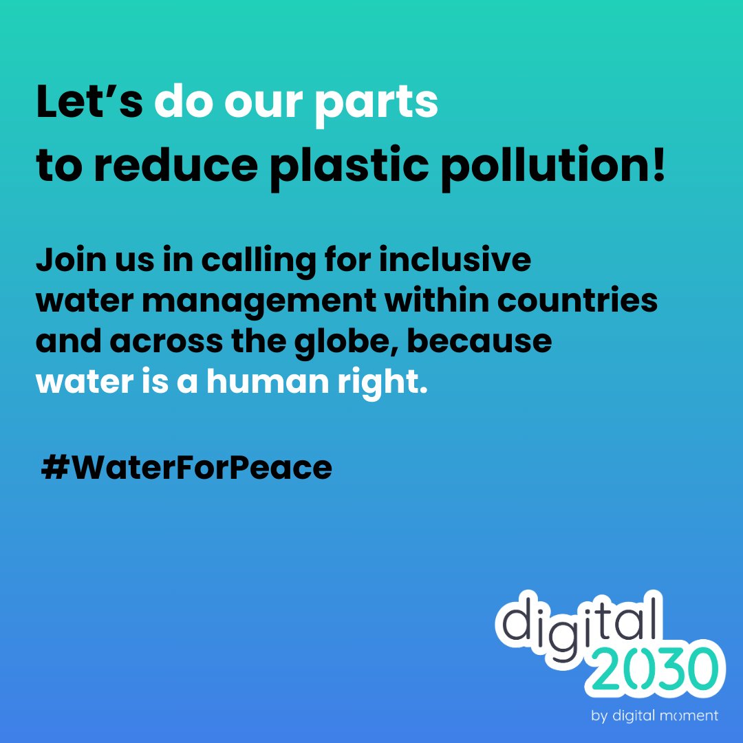 On #WorldWaterDay, we celebrate water for sustaining our bodies while being a catalyst for sustainable development and peace. Curious about how plastic pollution affects our water? Take the Plastic Challenge now 👉 ow.ly/YObY50QVJCt #WaterForPeace #LearnBeyondBoundaries