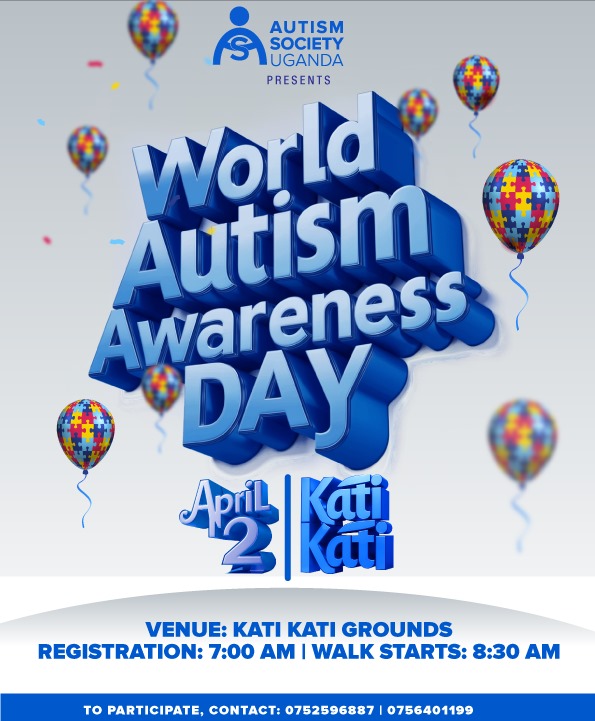 World Autism Awareness day is 2nd April, Autism month is April. Raising awareness is the only way to go. Together we can. Save the date.