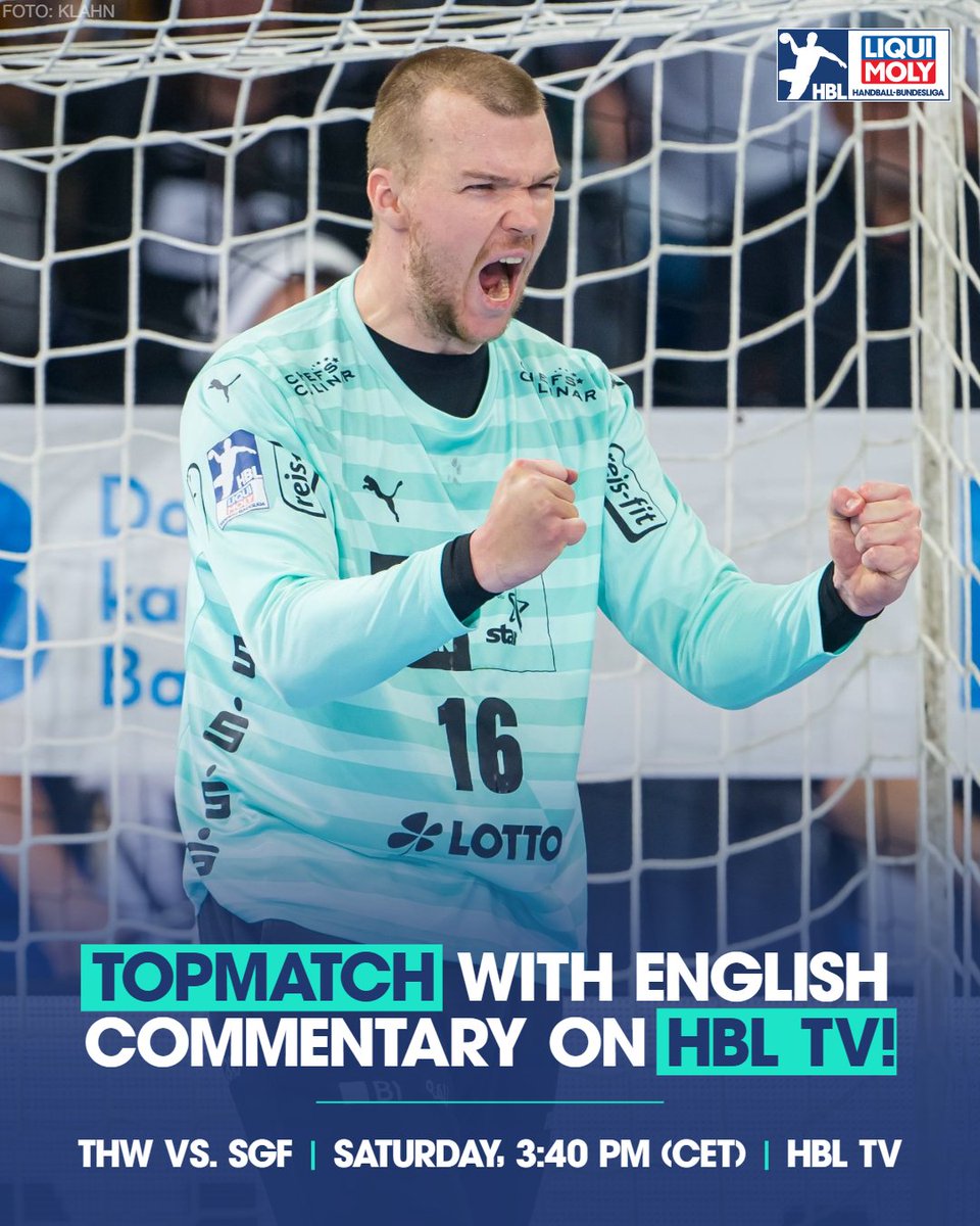 You want to watch the Northern Derby between <a href="/thw_handball/">THW Kiel</a> and <a href="/SGFleHa/">SG Flensburg-Handewitt</a>, but there are no TV rights in your country 😥❓ No problem ❗
You can watch all games live on HBL TV❗❗📹  
hbl-tv.com/de English commentary by <a href="/PaulBray9/">Paul Bray</a> 🎤