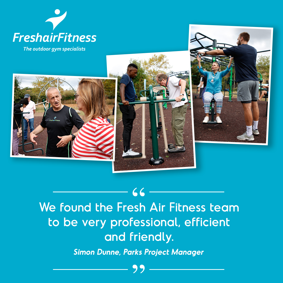 The Fresh Air Fitness team worked on a large-scale outdoor gym project at Kensington Memorial Park, from inception to installation, and with multiple partners and stakeholders. We received some lovely feedback. #outdoorgym