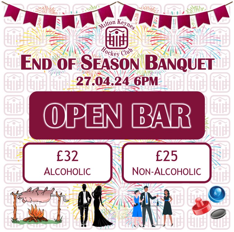 End of Season Banquet 27th April 2024 #Pitchero
mkhockey.co.uk/news/end-of-se…