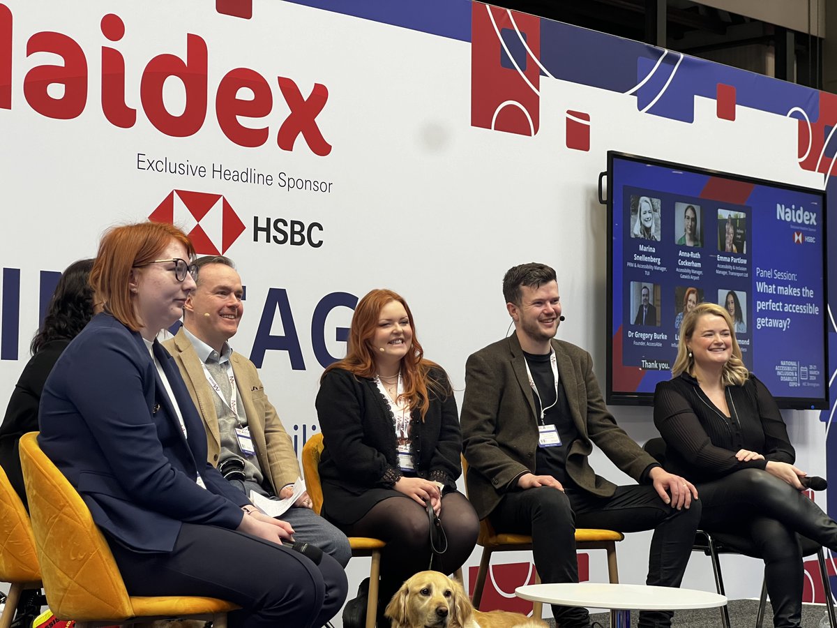 Our Corporate Partnerships team had a great time meeting our clients & future clients at Naidex yesterday. Our client Dr Gregory Burke, Chair of AccessAble, hosted a great panel, which included our client Marina Snellenberg from TUI. @NaidexShow @AccessAbleUK @TUIUK