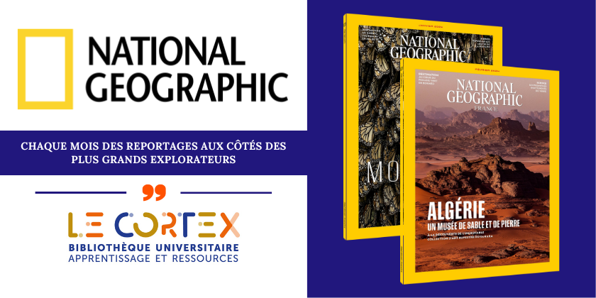bibliothequesub's tweet photo. 🌍📖 Vous vous sentez l’âme d’un explorateur intrépide ? Pas besoin d’escalader l’Everest ! Trouvez tous les trésors cachés du monde avec le nouvel abonnement à National Geographic de la #BULeCortex 🗺️🔍📸
👉 https://t.co/WUBZ4hM3FL
À emprunter aussi à la #DijonBUIUT https://t.co/j2a4njJoMK