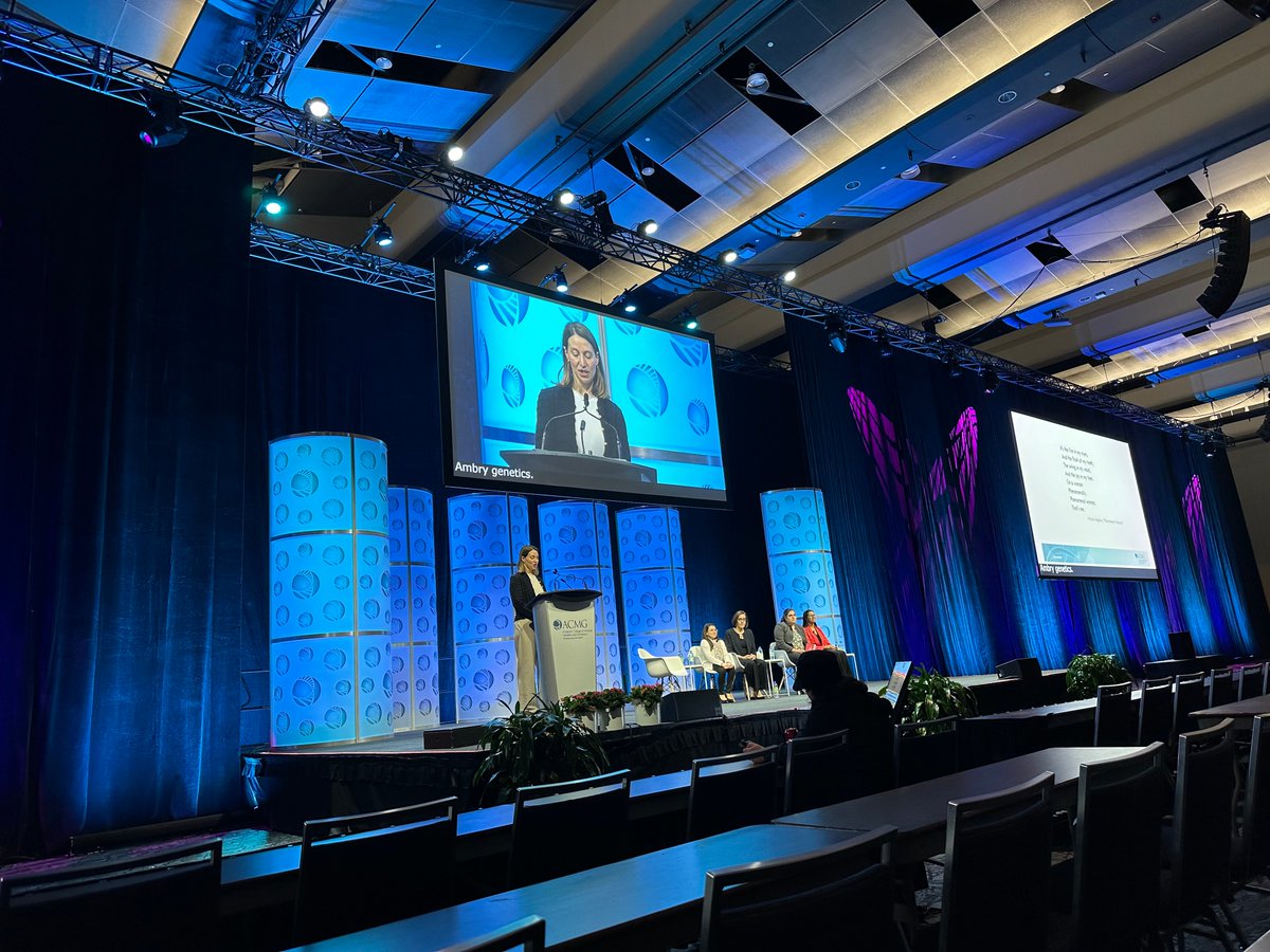 Dr. Nina Gold presented “Using clinical cases to illustrate preconception planning among Women with inherited metabolic disorders” as part of the plenary session titled “Body Image, contraception, fertility, and Beyond The Health of Women with genetic disorders” at #ACMGMtg24.