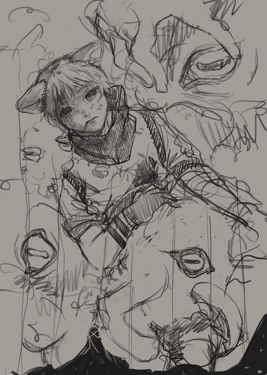 急に絵描く気わいた