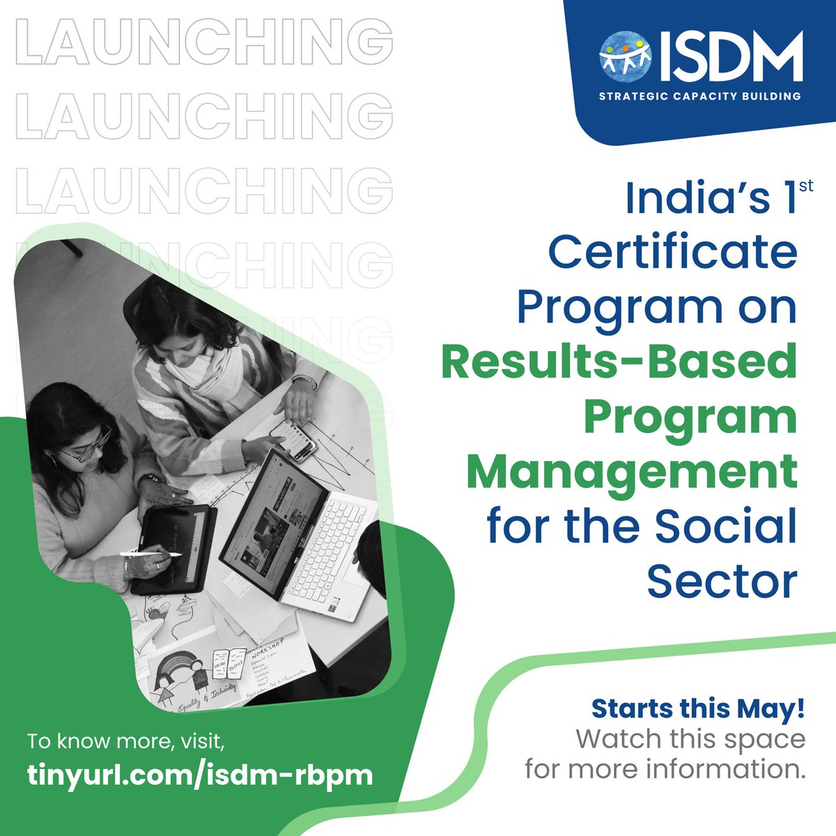 Excited to unveil ISDM's Results-Based Program Management Certificate Program! Ready to transform your leadership and drive meaningful change? Join us! 🚀 #SocialImpact #Leadership #ManagementForSocialChange