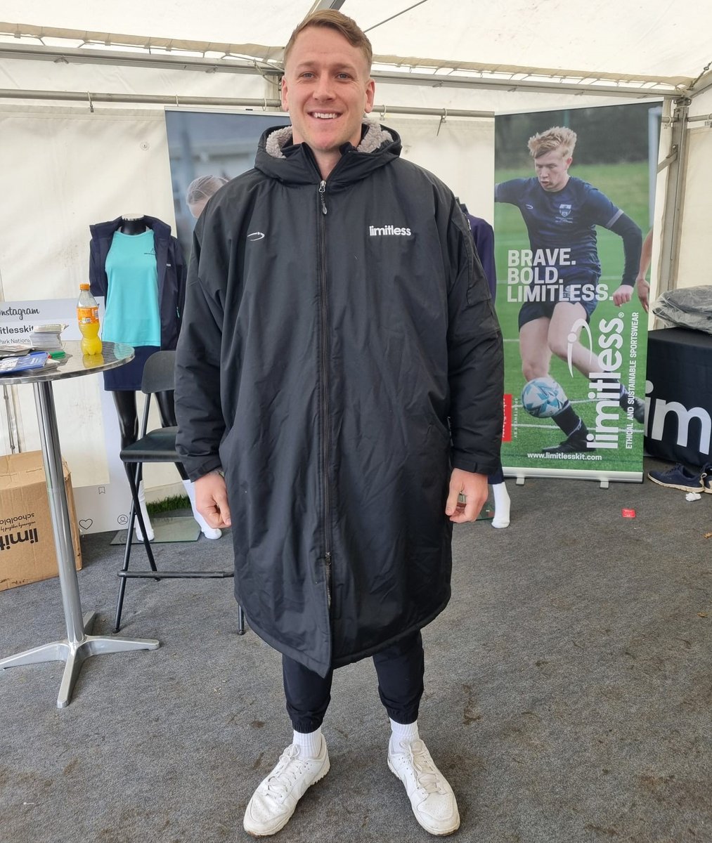 Excited to have current England Rugby player Alex Dombrandt with us in the Limitless tent @rpns7s this afternoon! @NextGenXV #braveboldlimitless