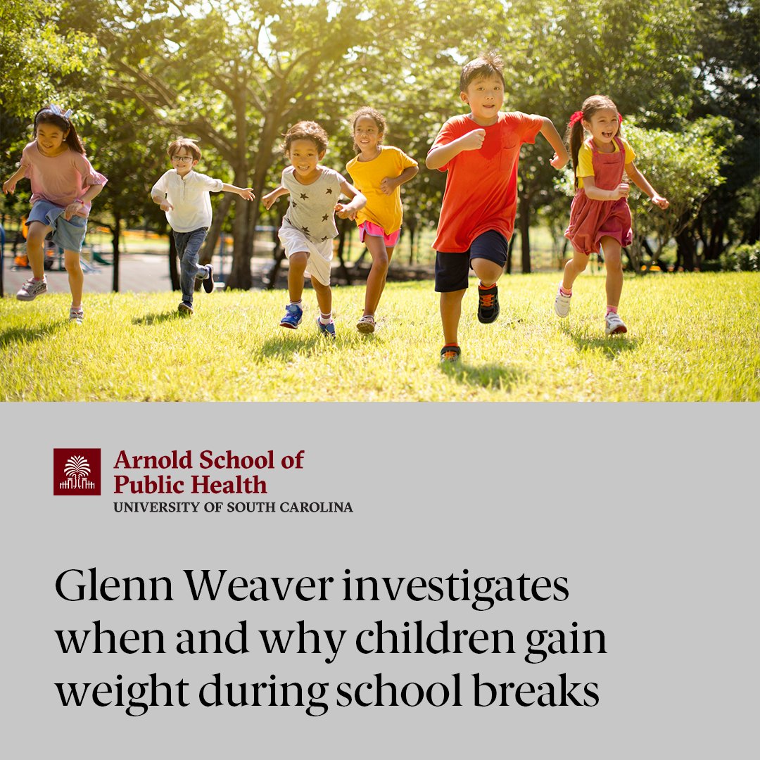 Funded with $3.5M from the National Institutes of Health, exercise science associate professor Glenn Weaver is looking for patterns of weight gains and BMI increases based on behavioral, social, environmental and biological factors. ow.ly/vIUO50QZvOX

#ArnoldSchoolDiscovery