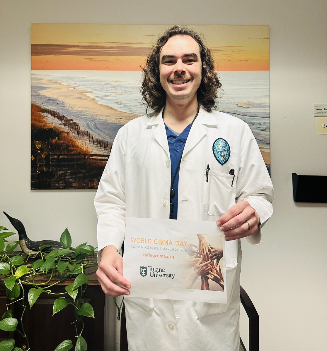 Tulane Neurons 🧠 showing support to World Coma Day Today! <a href="/neurocritical/">Neurocritical Care Society</a>