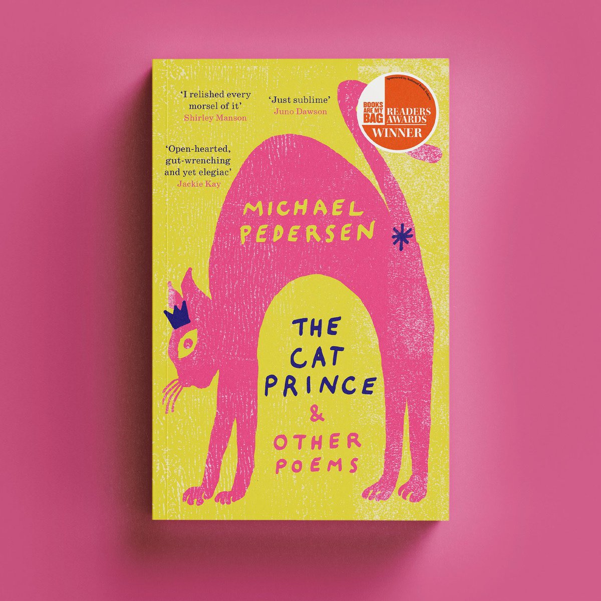 Unable to attend? Pre-order the paperback edition of @ScribePedersen’s The Cat Prince & Other Poems at the following link. Published 6th June, we’re loving the new pink and yellow colourway! 💗💛 theportobellobookshop.com/9781472156877