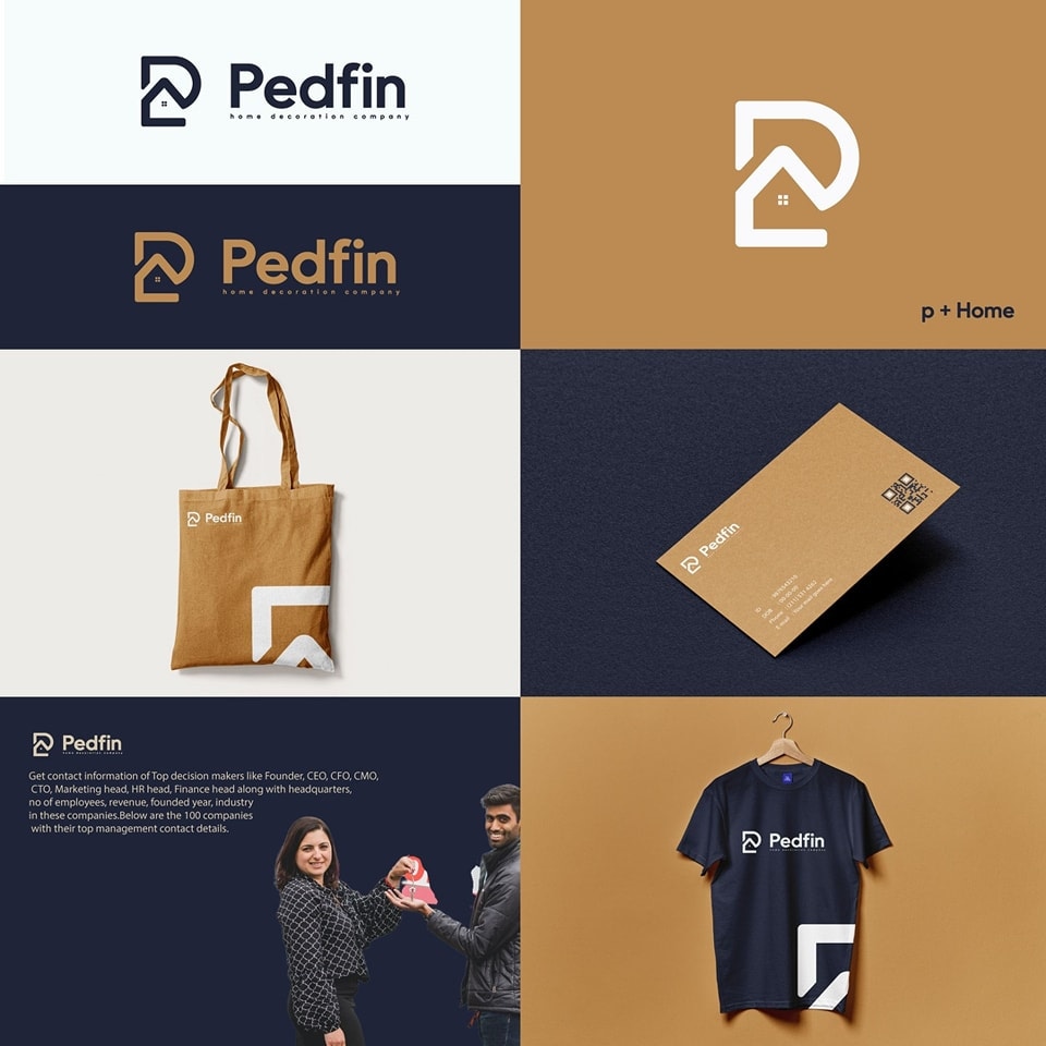 Logo concept for Pedfin. My initial concept is letter P+Home

Let's talk about your brand projects. For business enquiry, please contact: 
hellosaymon@gmail.com

#realestate #realtor #realty #realestateinvesting #luxuryhome #openhouse #broker #construction #homedesign #logodesign