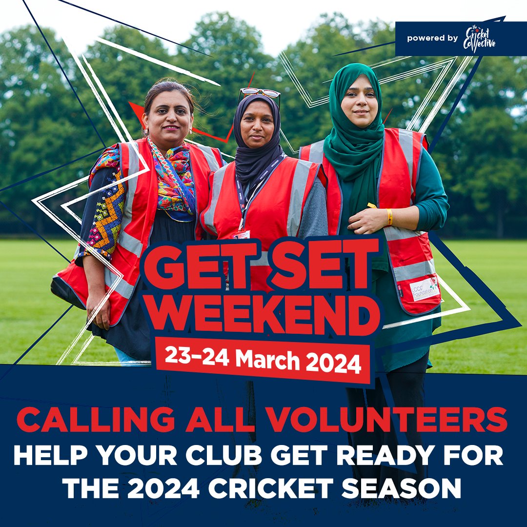 This weekend is #GetSetWeekend! Clubs across the country are coming together today and tomorrow to get their grounds ready for the upcoming season #OneMiddlesex