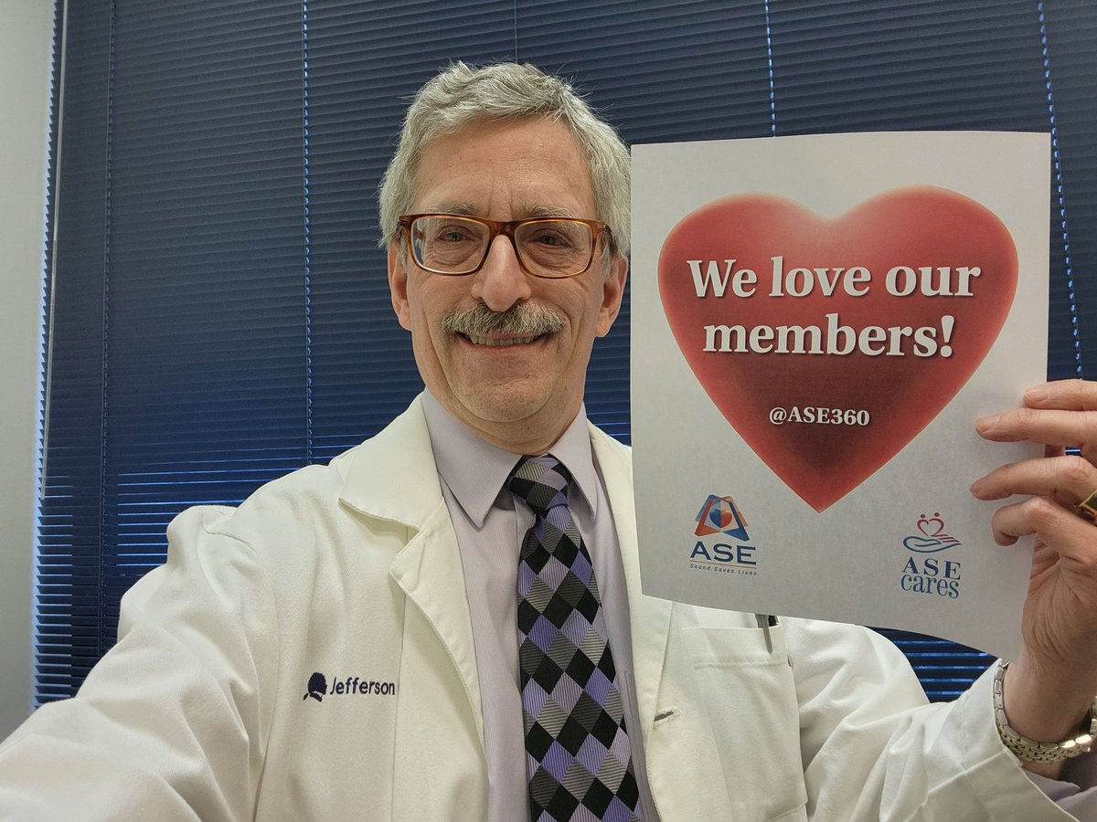 I value @ASE360 members who selflessly volunteer their time & knowledge. By serving on committees, guideline writing groups, medical missions and much more, my colleagues advance cardiac ultrasound to improve lives. #ASEMemberDay #HeartOfASE #ASECares #SoundSavesLives #EchoFirst