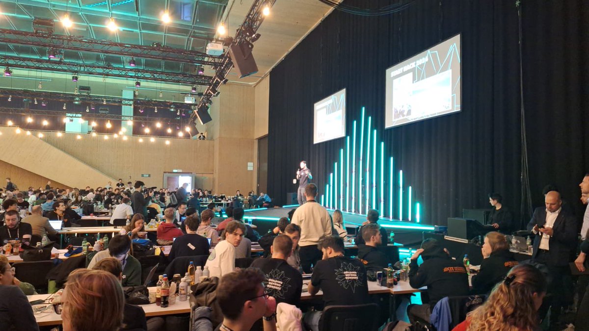 Syngenta's tweet photo. The Corporate Award Ceremony is about to start at #STARThack. Every winning team will pitch on the hack stage @START_Global https://t.co/FFZazZK28a