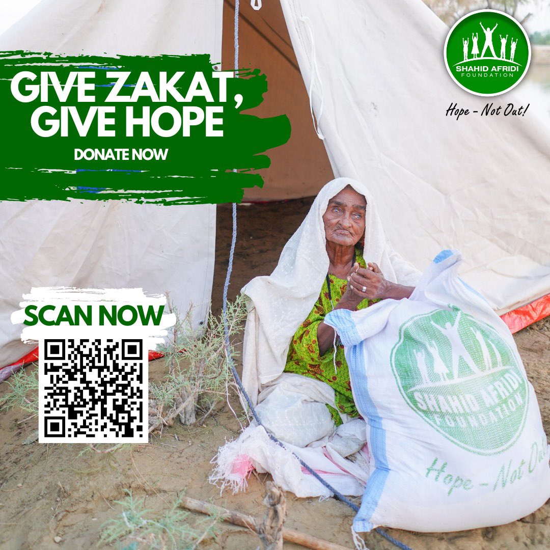 Please donate to help the less fortunate this Ramadan: shahidafridifoundation.org/ramadan-campai…