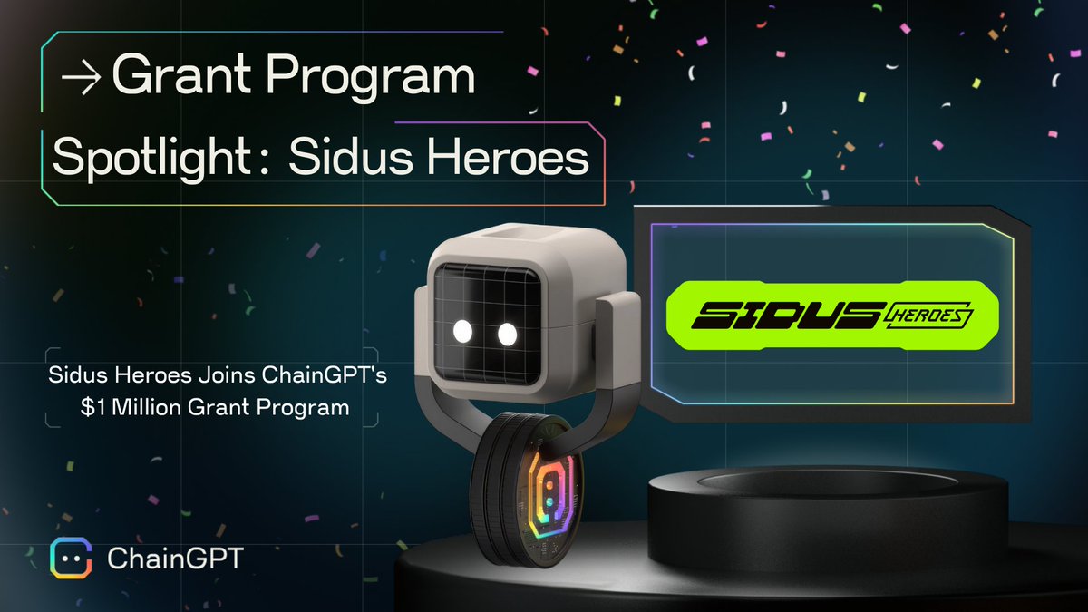 Proud to announce @galaxy_sidus as our next Web3-AI Grant Awardee 🪐✨ ‍Sidus Heroes is pioneering space-based Web3 gaming with rich, interconnected worlds backed by an incredible development team 🌎🛸 Read all the details in our latest blog! 👉 chaingpt.org/blog/sidus-her…