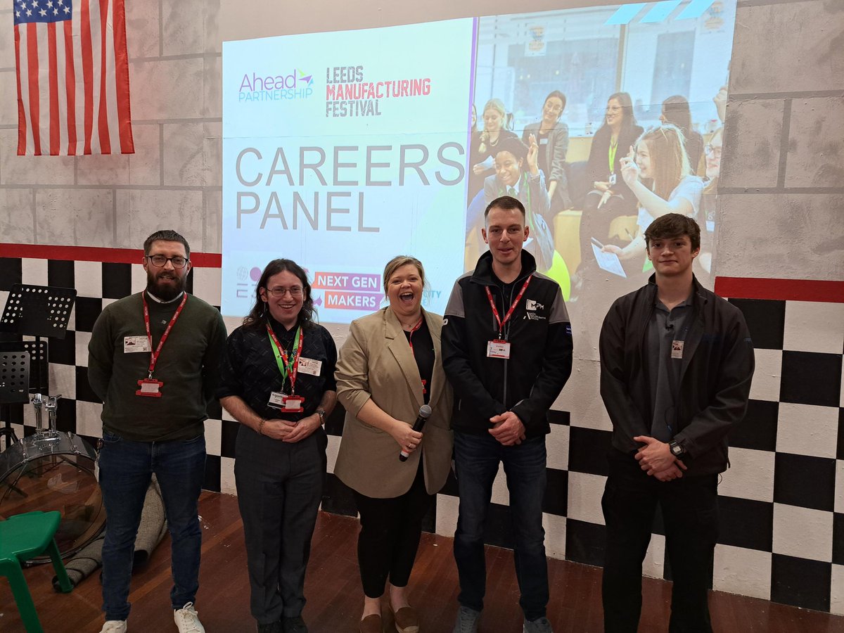 We're proud to celebrate Cameron Pinder's impactful participation in the Leeds Manufacturing Festival's 'Let's Talk Manufacturing' careers panels. The panel involved engaging with 480 students from Abbey Grange, Cameron and fellow panelists inspired the next generation.
