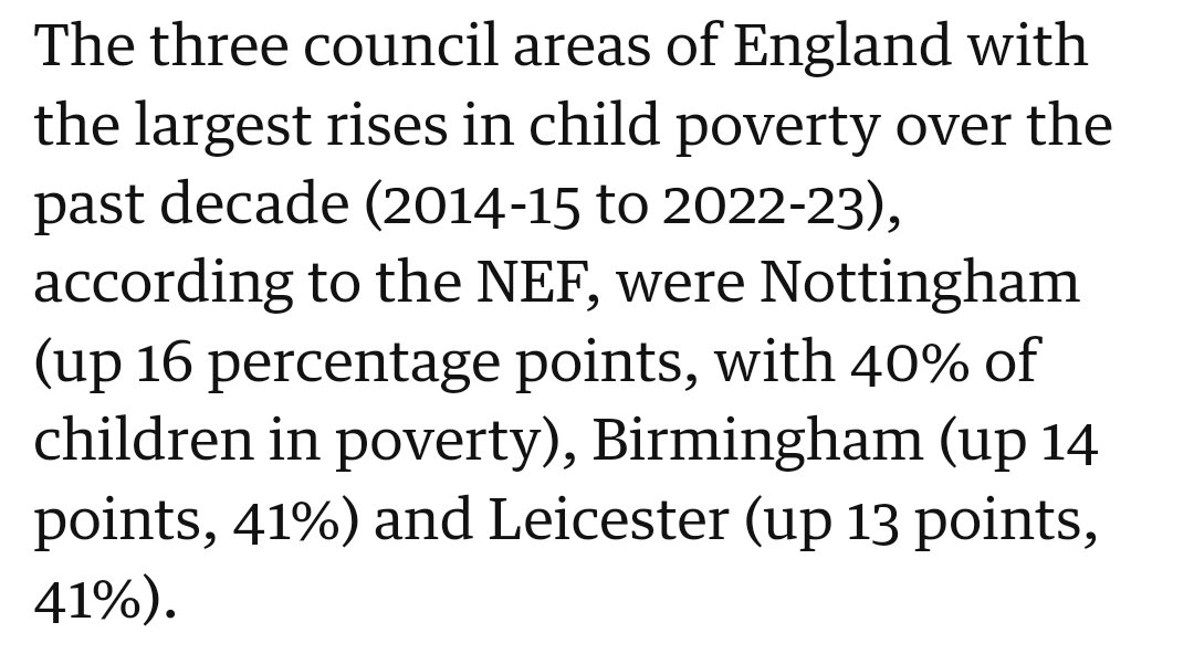 TheSumacCentre's tweet photo. Nottingham has seen the UK's largest increase in child poverty over the last decade.
https://t.co/gibInlNanG https://t.co/sdAl6sBwwI