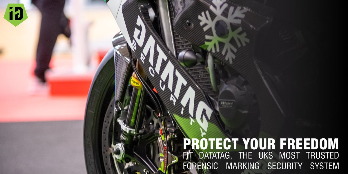 Estimates say your motorcycle has a 3.3% chance of being stolen... 🕵️This is expected to rise after an increase in two-wheeled sales. 📈 Reduce the risk of losing your pride & joy, and increase the chance of having it identified/returned if it is; Fit a Datatag Security System‼