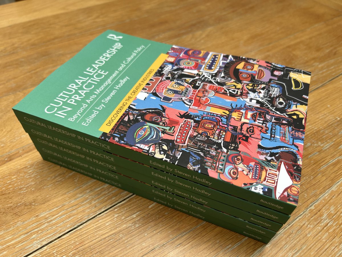#HelenMarriage, Artichoke’s Artistic Director, is featured in Dr Steven Hadley’s upcoming book ‘Cultural Leadership in Practice: Beyond Arts Management and Cultural Policy’.

Available for pre-order: bit.ly/3wxx77m

<a href="/mancinbelfast/">Dr Steven Hadley</a>