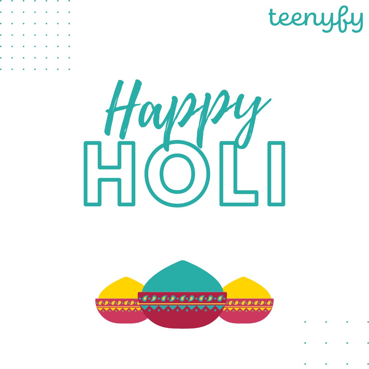 Spread joy and happiness this Holi with lots of colors! #Register now to start for free - tnfy.pw/lnsignup #fastredirects #urlshortener #smsmarketing #linkshortener #worktips #remotework #urlshorteneronline #besturlshortener #marketing #marketingautomation