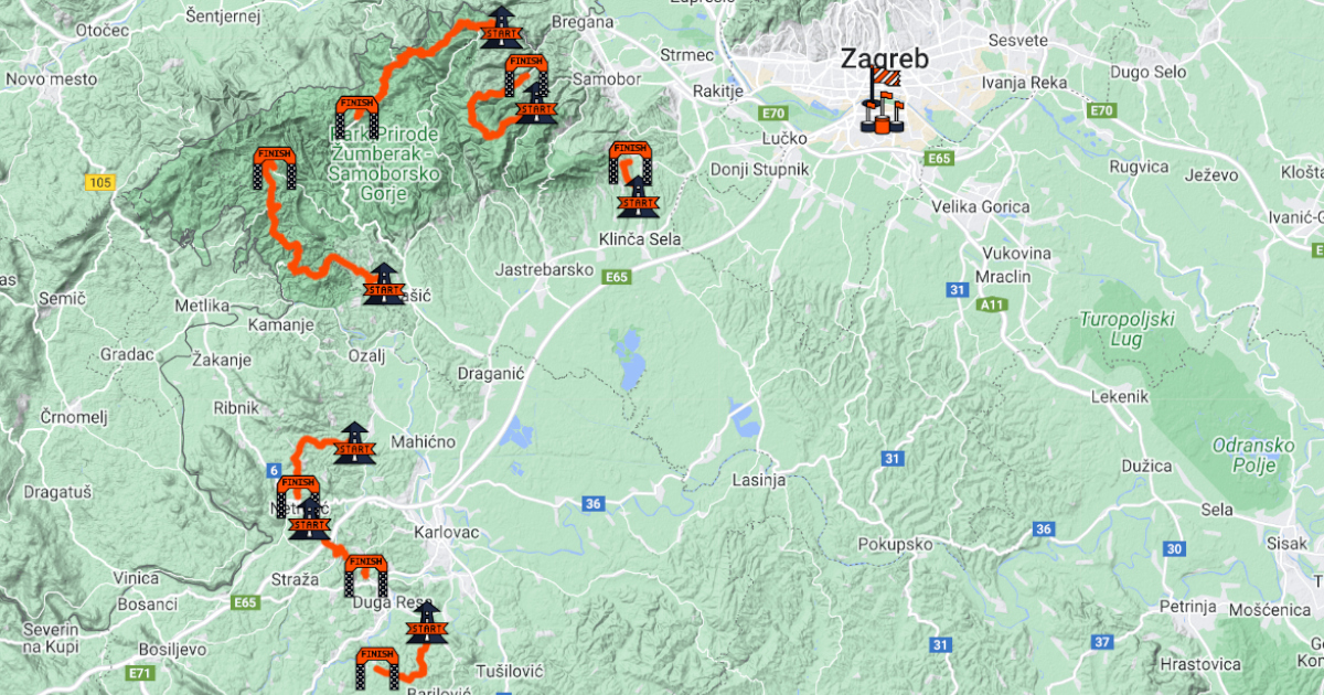 Fourth round of #WRC 2024 : #CroatiaRally !

Here the Google Earth Map (made in <a href="/dim_ISAM/">Dim'It</a> ) ► bit.ly/3ONCENk