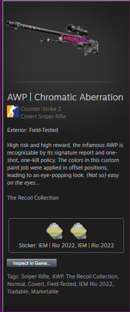 ZlashyVIP's tweet photo. Who loves freecsgoskins?
If you want to win this skin👇
✅RT+LIKE
✅TAG 1 FRIEND
✅VISIT https://t.co/BkP0EjVTZU
🍀Good Luck Everyone! #CSGOGiveaway #giveaways #csgo #csgoskins #csgogiveaways #csgoskinsfree #csgoskinsgiveaway #freecsgoskins https://t.co/PinqYGSbnX