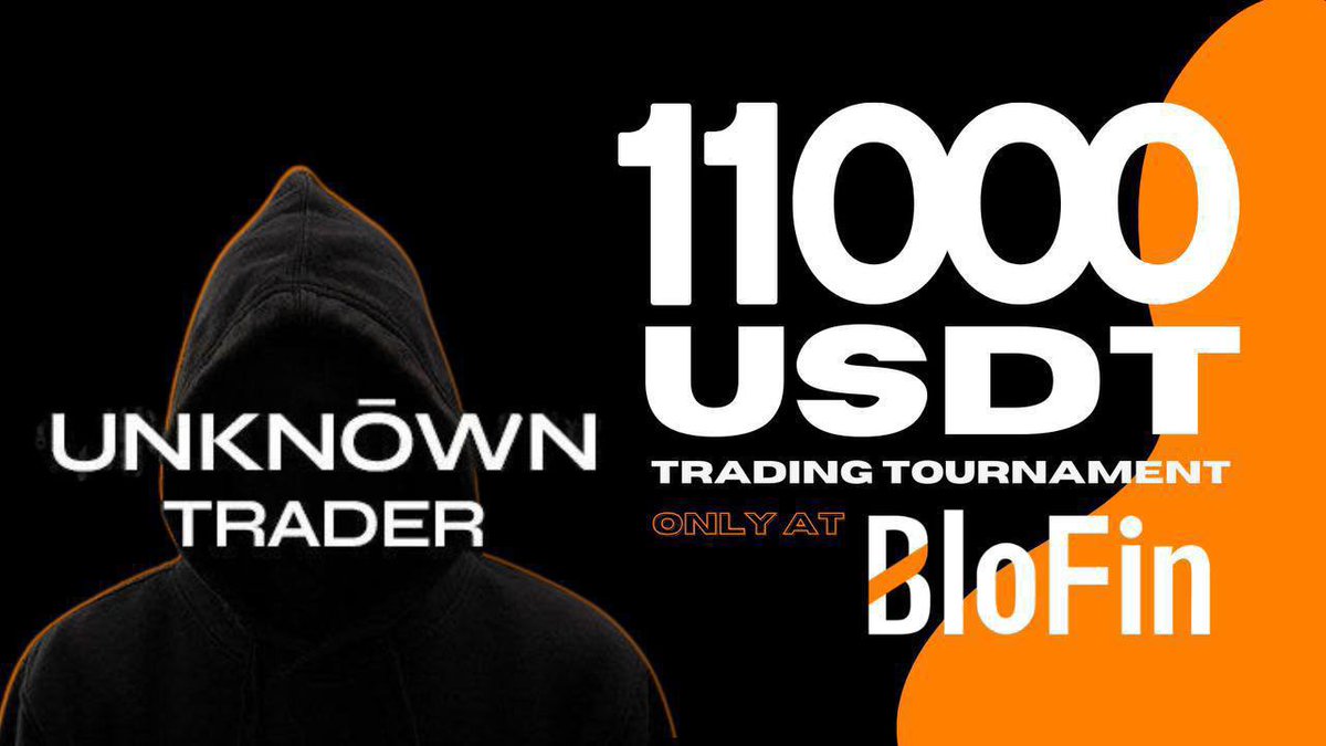 Managed to get a HUGE $11k prizepool trading competition for Unknown Trader community 🤝💸

To join and share in the prizepool register or sign up an account here: 
blofin.com/activity/compe… 

More you trade the bigger your share will be 

Comp lasts two weeks and rewards paid out…