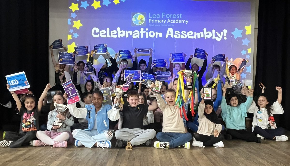 Well done to our amazing CotT, RoW, SSoW and Attendance Champions for being so #remarkable this week 🏆 ⭐️ @lea_forest_aet @Lea_Forest_HT @LFP_Dep @AETAcademies @mrsrmurad @BirminghamEdu