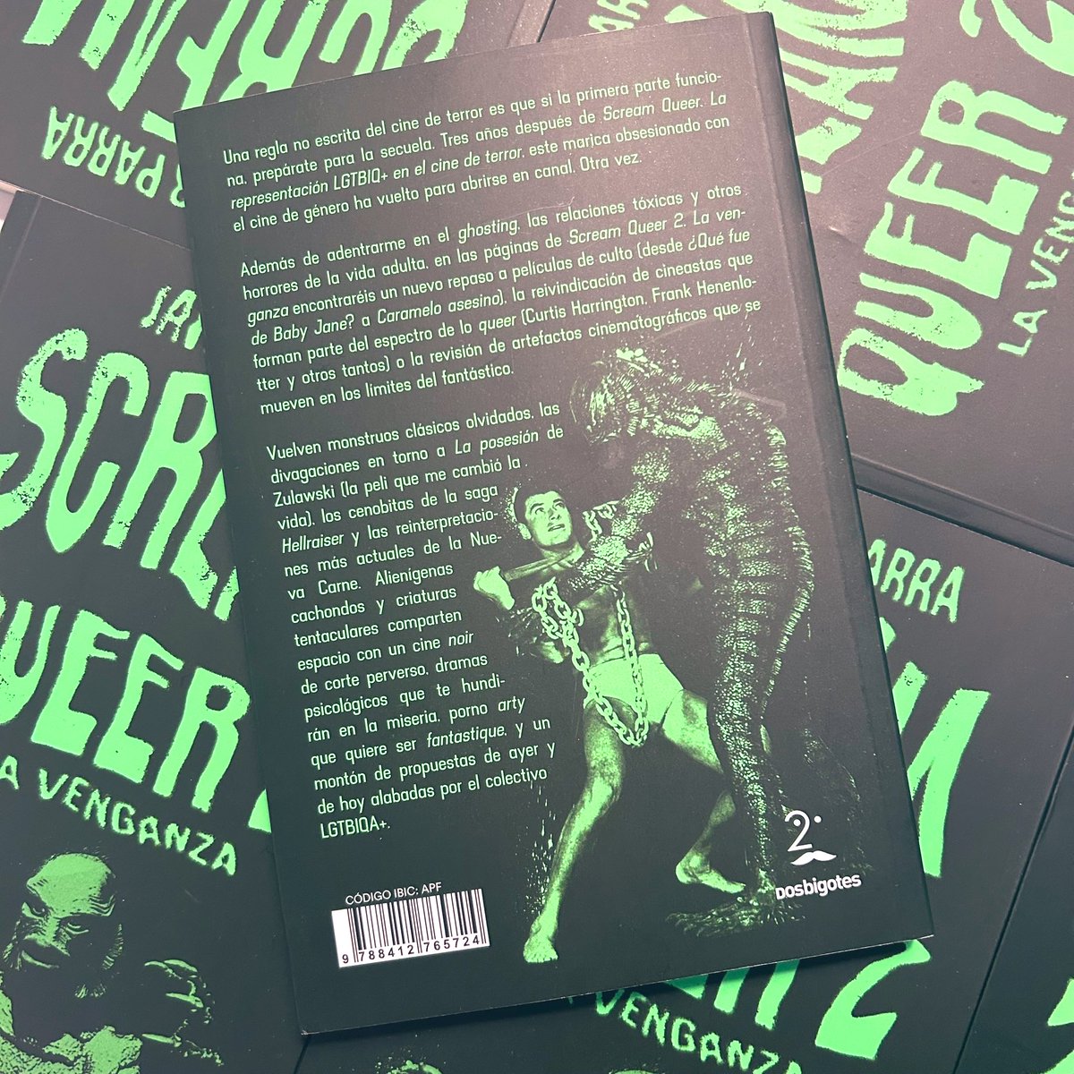 xavipargon's tweet image. 🐸 SCREAM QUEER 2. LA VENGANZA.
Una regla no escrita del cine de terror es que si la primera parte funciona, prepárate para la secuela. Este m4rica obsesionado con el cine de género se abre en canal. Otra vez.
Mi trabajo más personal (siempre quise decir eso), ya a la venta 💚
