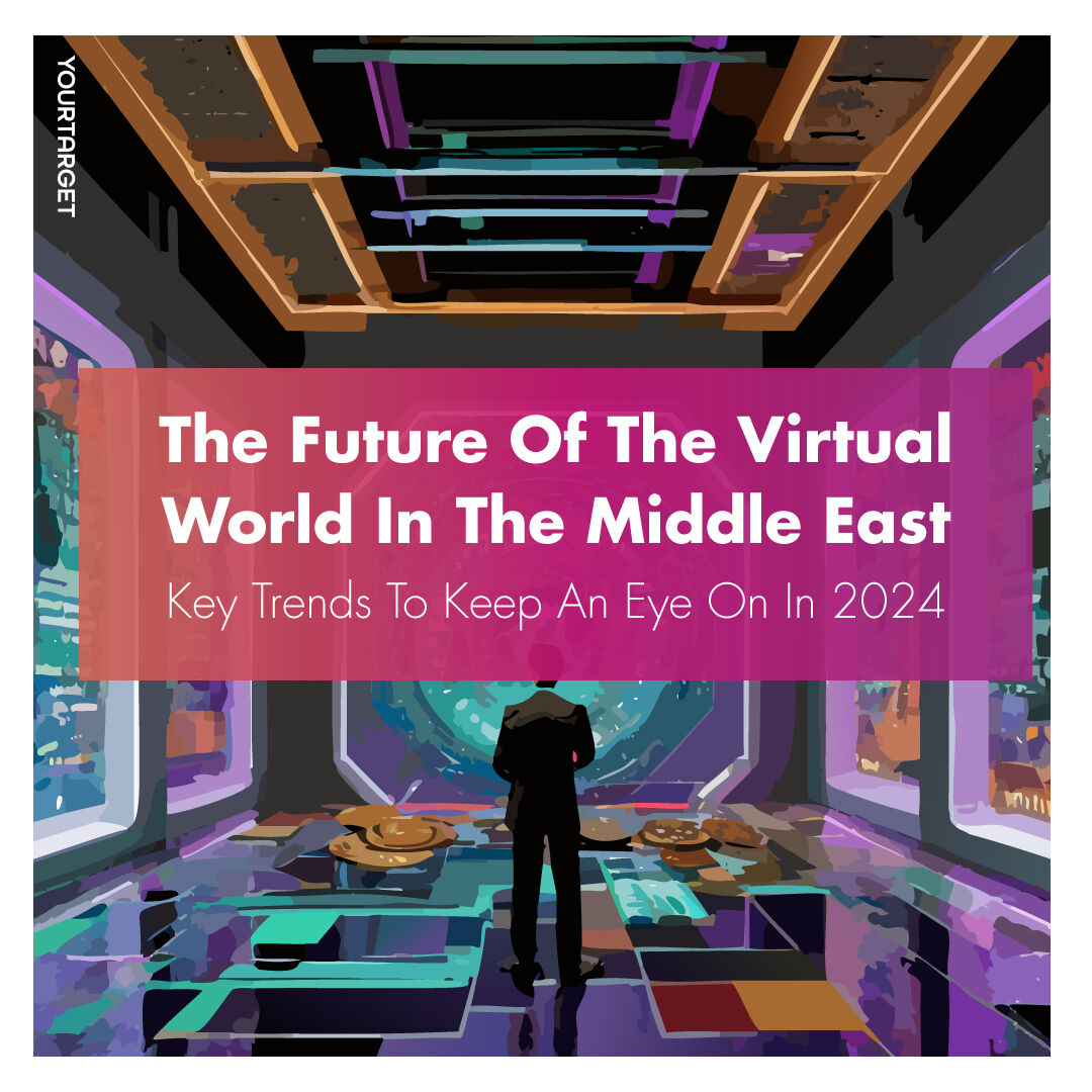 Saudi Arabia's Metaverse market to surge by 41.12% annually from 2024 to 2030. Key 2024 trends:

- Metaverse Evolution
- Virtual Events Surge
- Virtual Security Priority

Middle East shaping the virtual future!

#YourTarget #Metaverse #MiddleEastTech