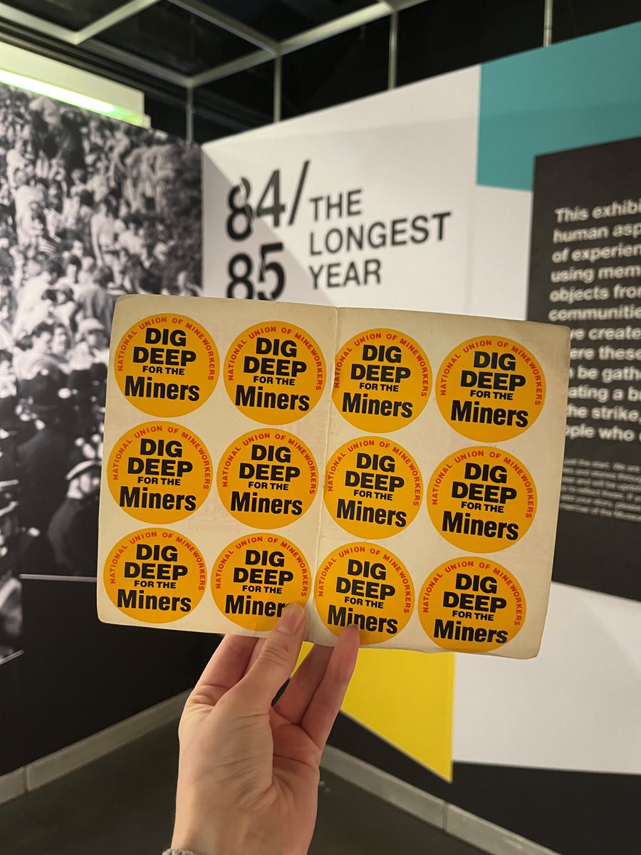 Have you visited '84/85 - The Longest Year' yet? Come and explore interactive displays and hear stories from people who experienced the strike, through their objects and memories. 🟡⛏️ To learn more about the exhibition and upcoming events 👉 ncm.org.uk/whats-on/84-85/