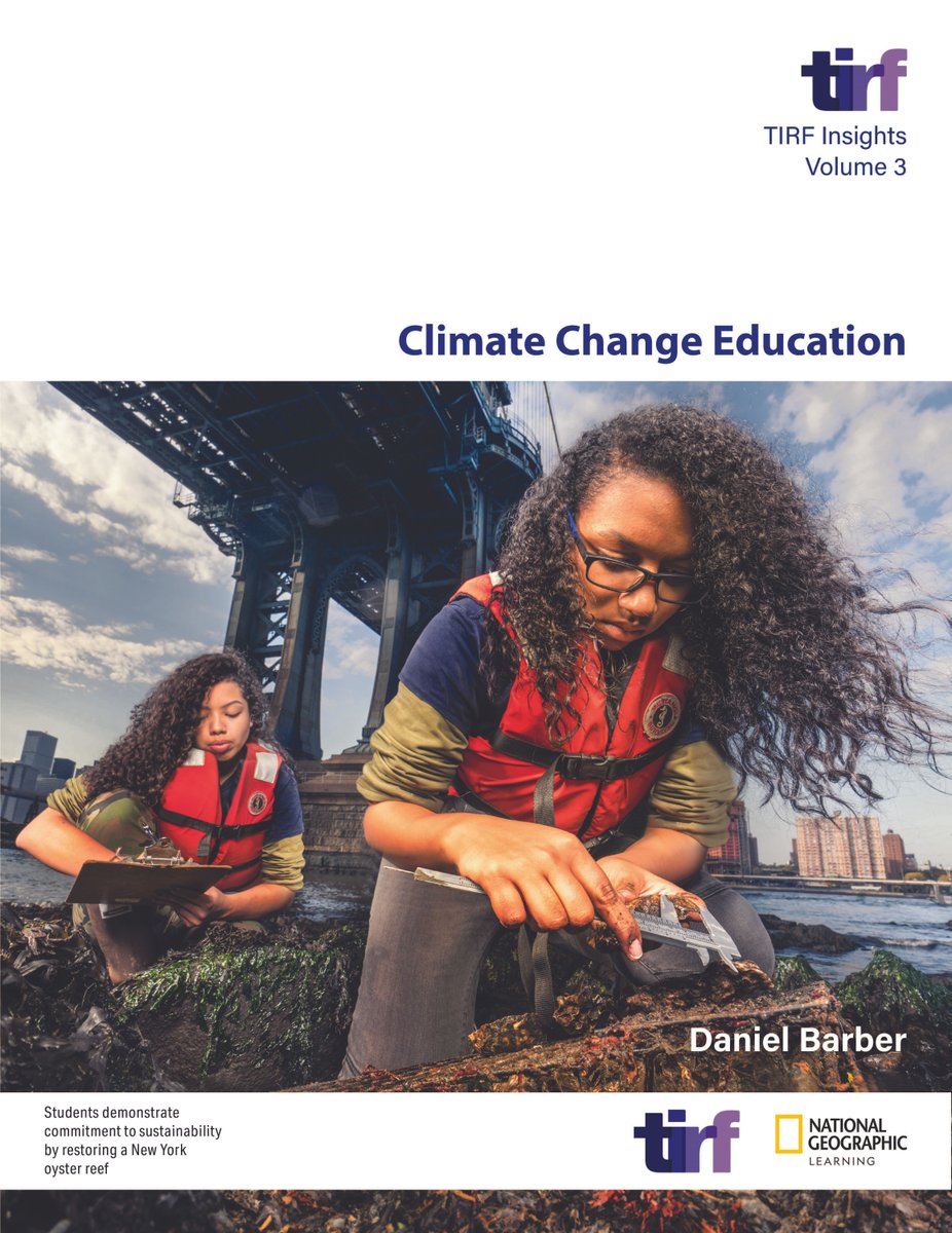 ELT instructors can play a key role in helping students develop language skills to participate in the climate change debate. Bring climate change discussions into your classrooms with TIRF and NGL: Read TIRF Insights: Climate Change Education  tirfonline.org/resource/tirf-…