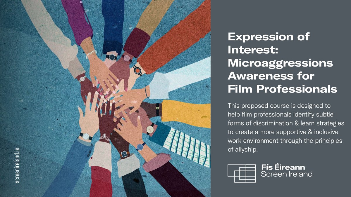 🌟Everyone deserves the opportunity to thrive & succeed in a safe & respectful workplace. This proposed course is aimed at screen professionals interested in fostering an inclusive & supportive culture on set. Learn more & register your interest ▶ bit.ly/49cdsrq