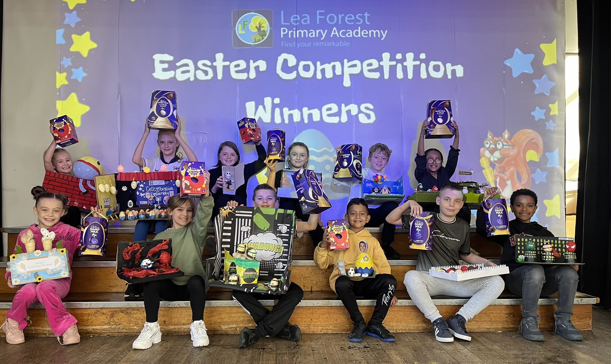 Congratulations to all of our ‘Easter Competition Winners’ 🐣 All of their entries were #eggcellent 🏆 ⭐️ @lea_forest_aet @Lea_Forest_HT @LFP_Dep @AETAcademies @mrsrmurad @BirminghamEdu