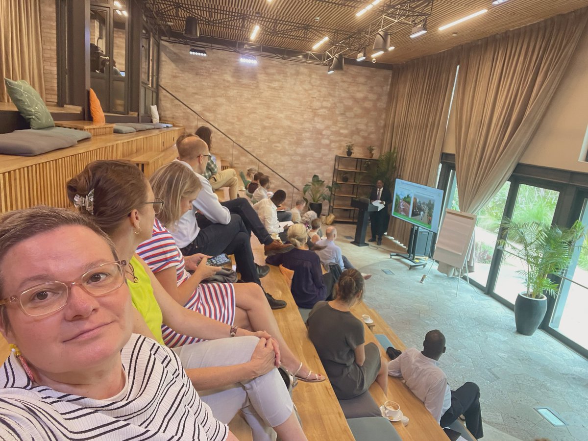 With my 🇸🇪<a href="/Sida/">Sida</a> colleagues from across Africa as well as HQ at Swedish entrepreneurship hub Norrsken <a href="/norrskenEA/">Norrsken East Africa</a> and their Kigali House.