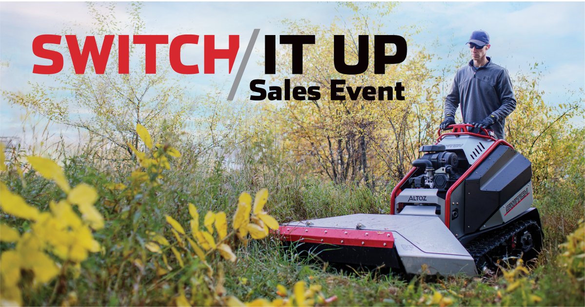 altozpower's tweet photo. It's time to turn to Altoz for the Switch It Up promotion, but only for a limited time!

Enjoy 0% financing for up to 24 months, plus $250 Military/Veteran/EMS/Health Care Worker Rebate. Learn more by contacting your local dealer or visiting our website: https://t.co/dg0MFn5Hyn https://t.co/NDEIGGIfCH