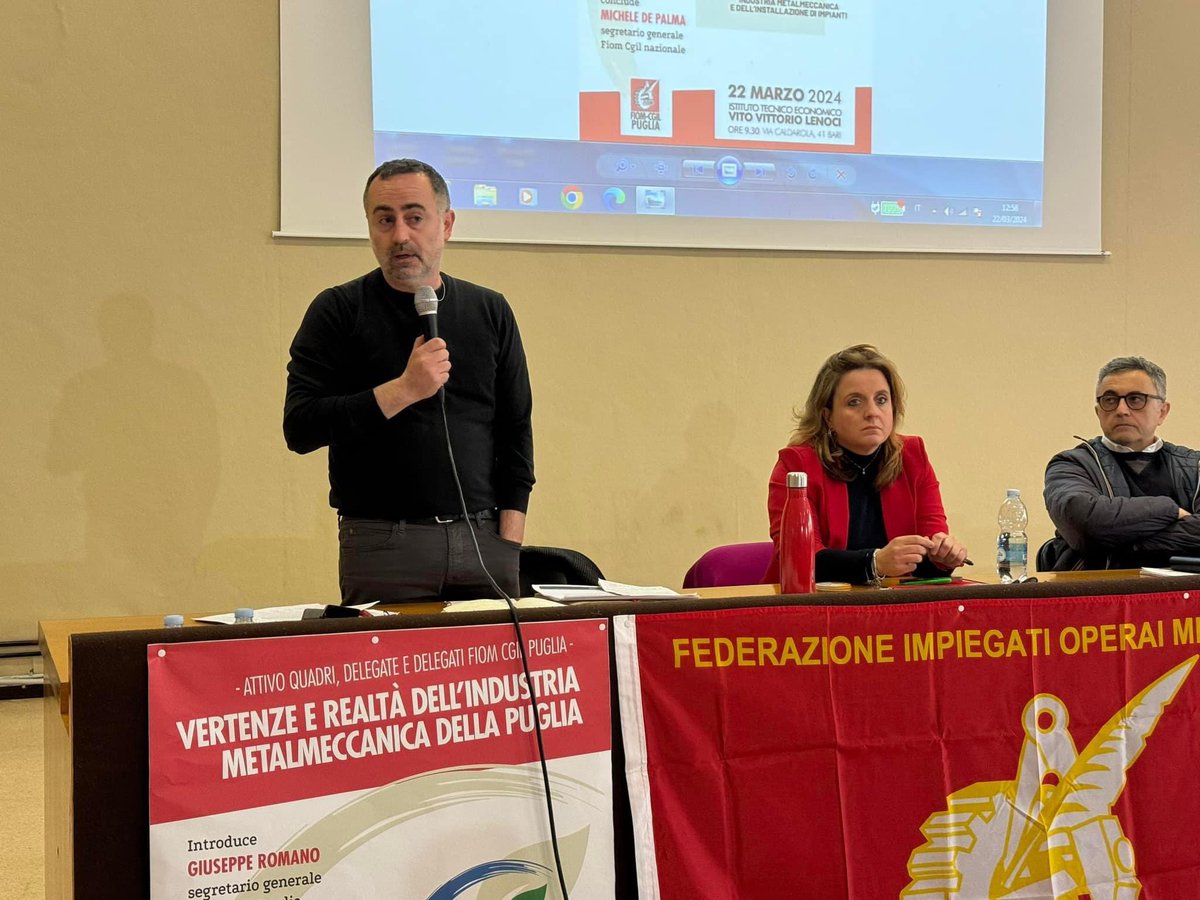 Il CCNL è uno degli strumenti democratici sotto attacco dalla politica di questo governo insieme alla PARTECIPAZIONE, alla RAPPRESENTANZA, alla CONTRATTAZIONE. <a href="/fiomnet/">Fiom-Cgil nazionale</a> <a href="/cgilpuglia/">CGIL Puglia</a>