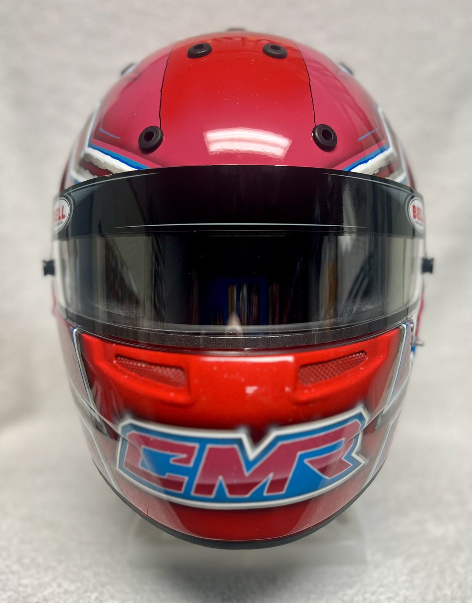 HelmetHead_D's tweet photo. Ready for the season is @CMR_44 new “Girl Dad” themed helmet. Always fun bringing to life Chris’s ideas. Best of luck buddy!!!! From one girl dad to another, enjoy it!!!! #NoWhiteBuckets #HHdFamily https://t.co/2PWpXFh08U