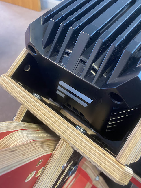 cel_cnc's tweet photo. New way to mount our @fanatec steering wheel motor https://t.co/aoJ3I2gPE0