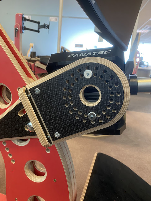 cel_cnc's tweet photo. New way to mount our @fanatec steering wheel motor https://t.co/aoJ3I2gPE0