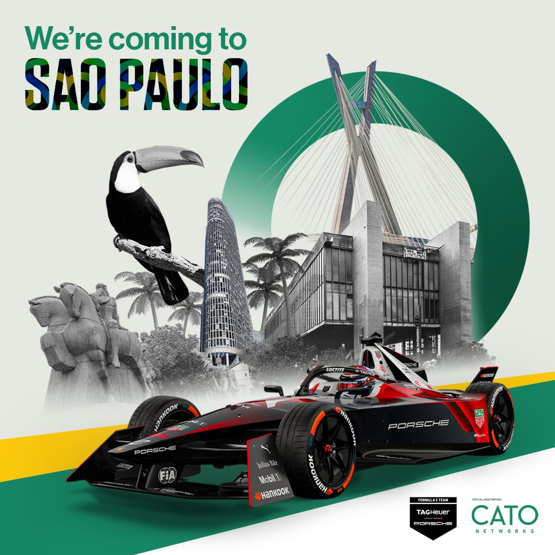 Formula E is heading to São Paulo! 

For the #TAGHeuerPorsche Formula E Team, focus will be on securing another podium finish. As the Official SASE Partner, our priority will be to keep race data flowing quickly and safely to the team's analysts in Germany.

#ITdriver