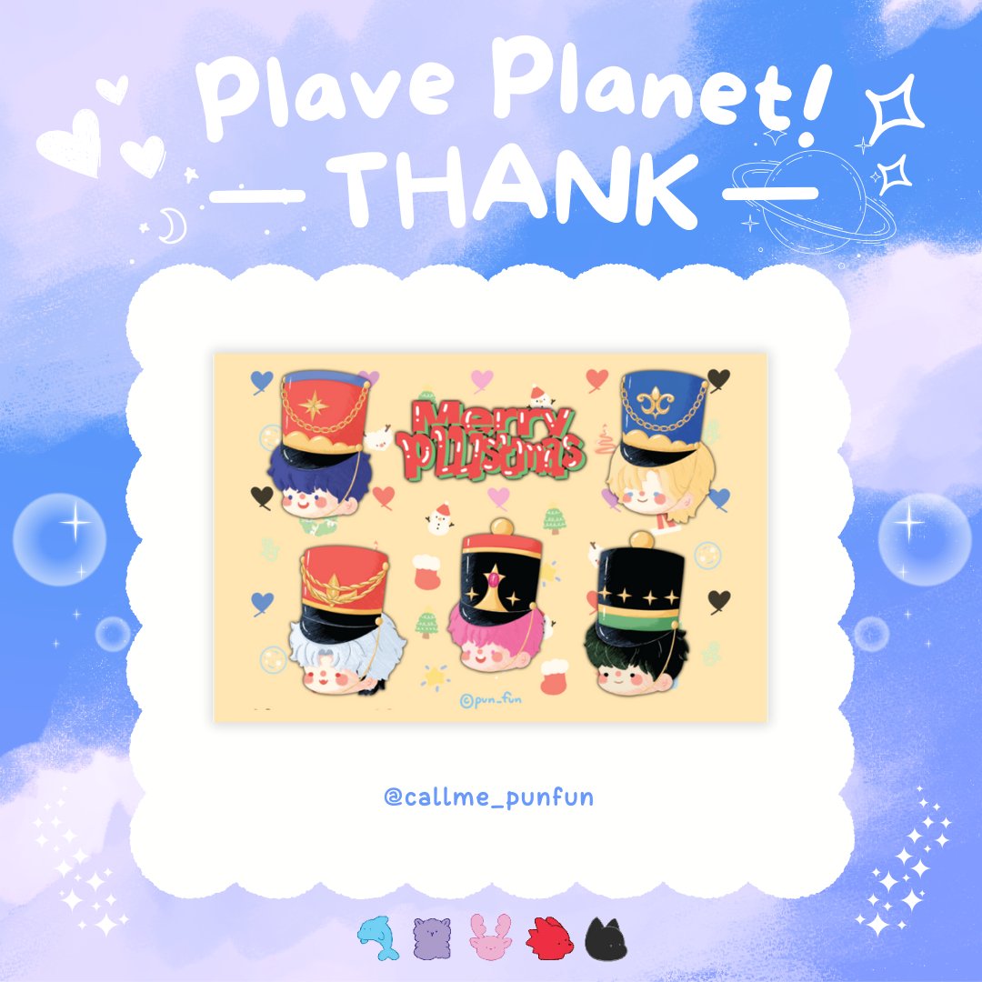 PLAVE_PlanetTH's tweet photo. 🌕 ≪•◦ 𝔽𝕣𝕠𝕞. ℙ𝕃𝔸𝕍𝔼 ℙ𝕝𝕒𝕟𝕖𝕥 ◦•≫✨

💗 𝙋𝙡𝙖𝙫𝙚 𝙋𝙡𝙖𝙣𝙚𝙩 𝙏𝙝𝙖𝙣𝙠 💗

Thank you to everyone who sent Fanart to us. 🎉
and allowed to be displayed at the event as well.

#PLAVE_PlanetTH
1st Anniversary Of Debut

@maejukja @callme_punfun @taochyyy https://t.co/0U7uSBMVXJ