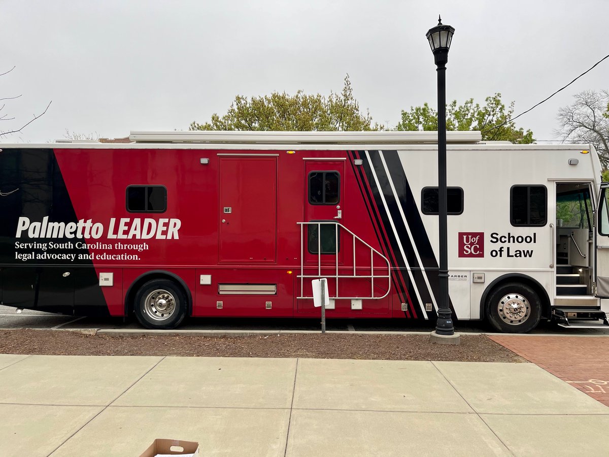 Although our brackets may be busted, a group of law students from @USCLawProBono and attorneys from the @SCBAR are aboard the Palmetto LEADER headed to Georgetown.