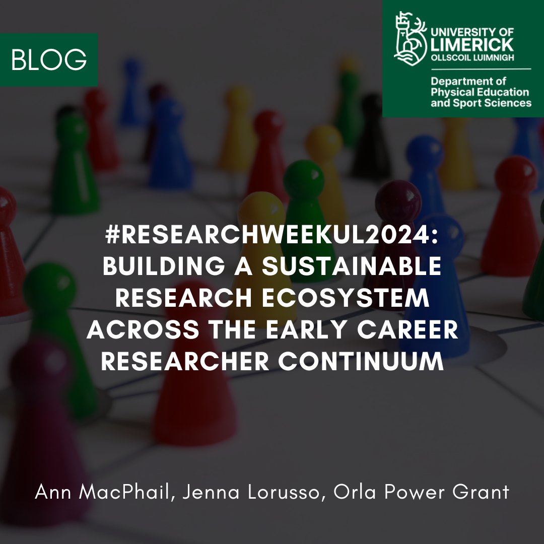PESS @ UL (@pesslimerick) on Twitter photo In today’s blog, <a href="/AnnMacPhail1/">Ann MacPhail</a> , <a href="/JennaRLorusso/">Jenna R. Lorusso</a>, & <a href="/Power_GrantO/">Dr. Orla Power-Grant</a> discuss the 2024 #ResearchWeekUL event: Building a sustainable research ecosystem across the early career researcher continuum
Read the blog ⬇
pess.blog/2024/03/22/res…
#ULResearch #StayCurious #PESSUL #Ireland In today’s blog, <a href="/AnnMacPhail1/">Ann MacPhail</a> , <a href="/JennaRLorusso/">Jenna R. Lorusso</a>, & <a href="/Power_GrantO/">Dr. Orla Power-Grant</a> discuss the 2024 #ResearchWeekUL event: Building a sustainable research ecosystem across the early career researcher continuum
Read the blog ⬇
pess.blog/2024/03/22/res…
#ULResearch #StayCurious #PESSUL #Ireland