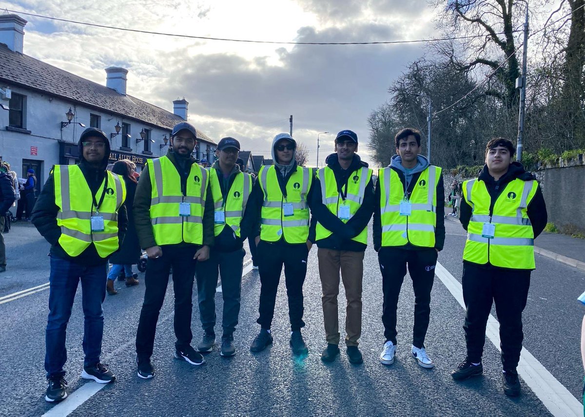 Members from AMYA were volunteering in their local St. Patrick's Day Parades last weekend, by helping with the set-up and stewarding.